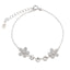 Bratara Argint Flower Charms
