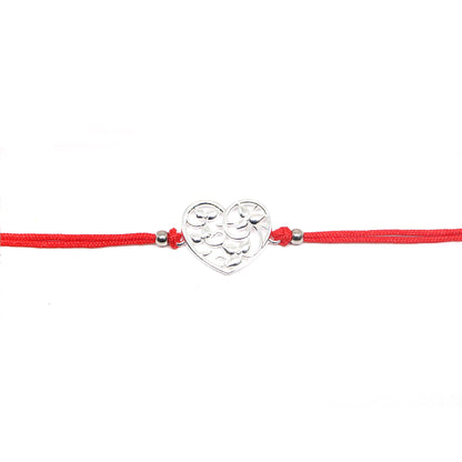 Martisor Bratara Argint Snur Inima