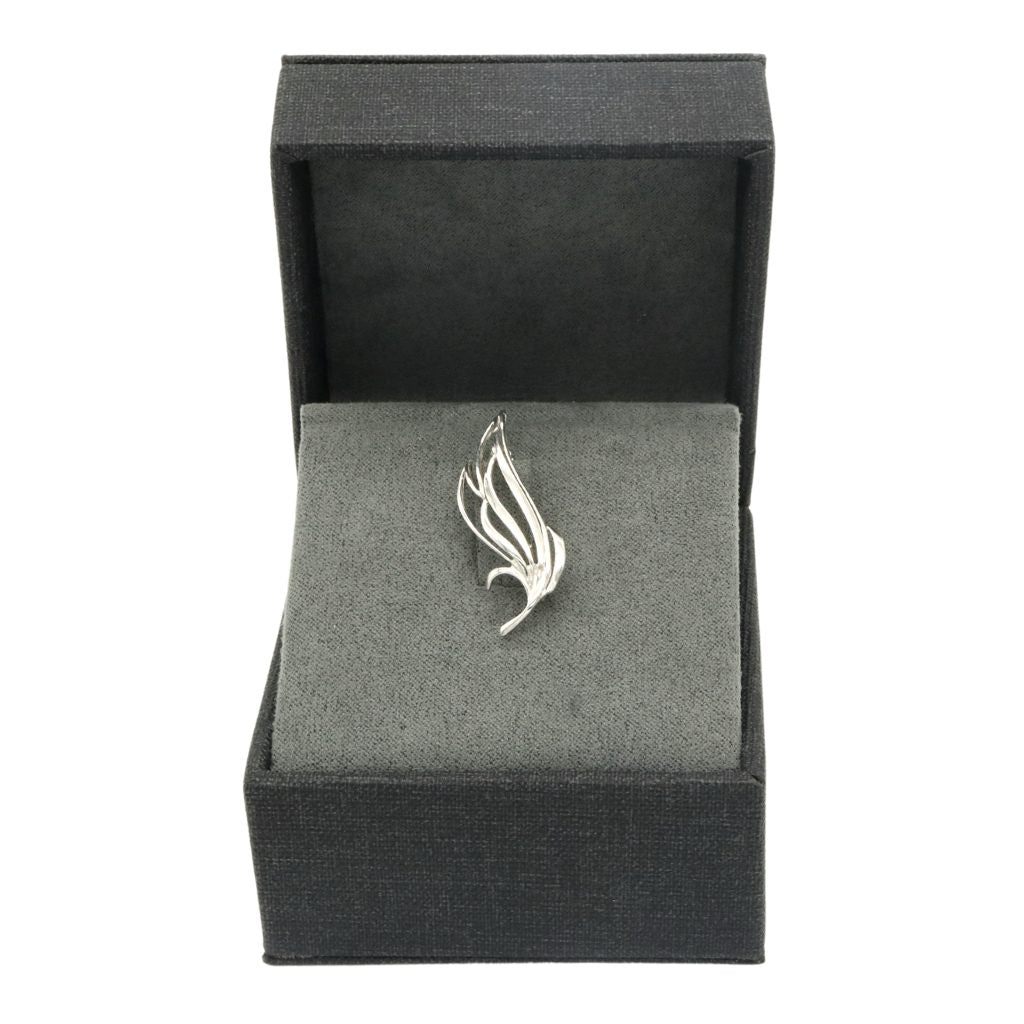 Martisor Brosa Argint Feathers