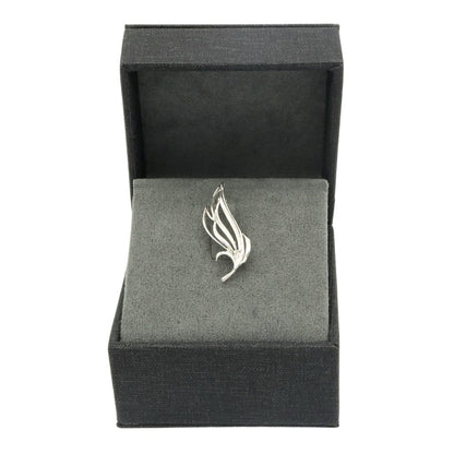 Martisor Brosa Argint Feathers