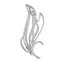 Martisor Brosa Argint Feathers