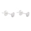 Cercei Argint Round Zirconia