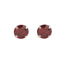 Cercei Argint Birthstone Luna Ianuarie - Passion Red