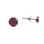 Cercei Argint Birthstone Luna Iulie - Magenta Energy