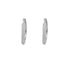 Cercei Argint Eternity Hoops 1.7cm