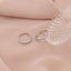 Cercei Argint Eternity Hoops 1.7cm