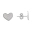 Cercei Argint Hearts
