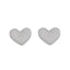 Cercei Argint Hearts