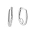 Cercei Argint Huggie Hoops Minimalisti