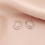 Cercei Argint Huggie Hoops Minimalisti