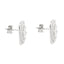 Cercei Argint Model Geometric cu Pietre Zirconia