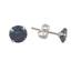 Cercei Argint Piatra Lunii Decembrie - Sapphire Blue