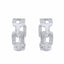 Cercei Veriga Argint Chain cu Pietre Zirconia