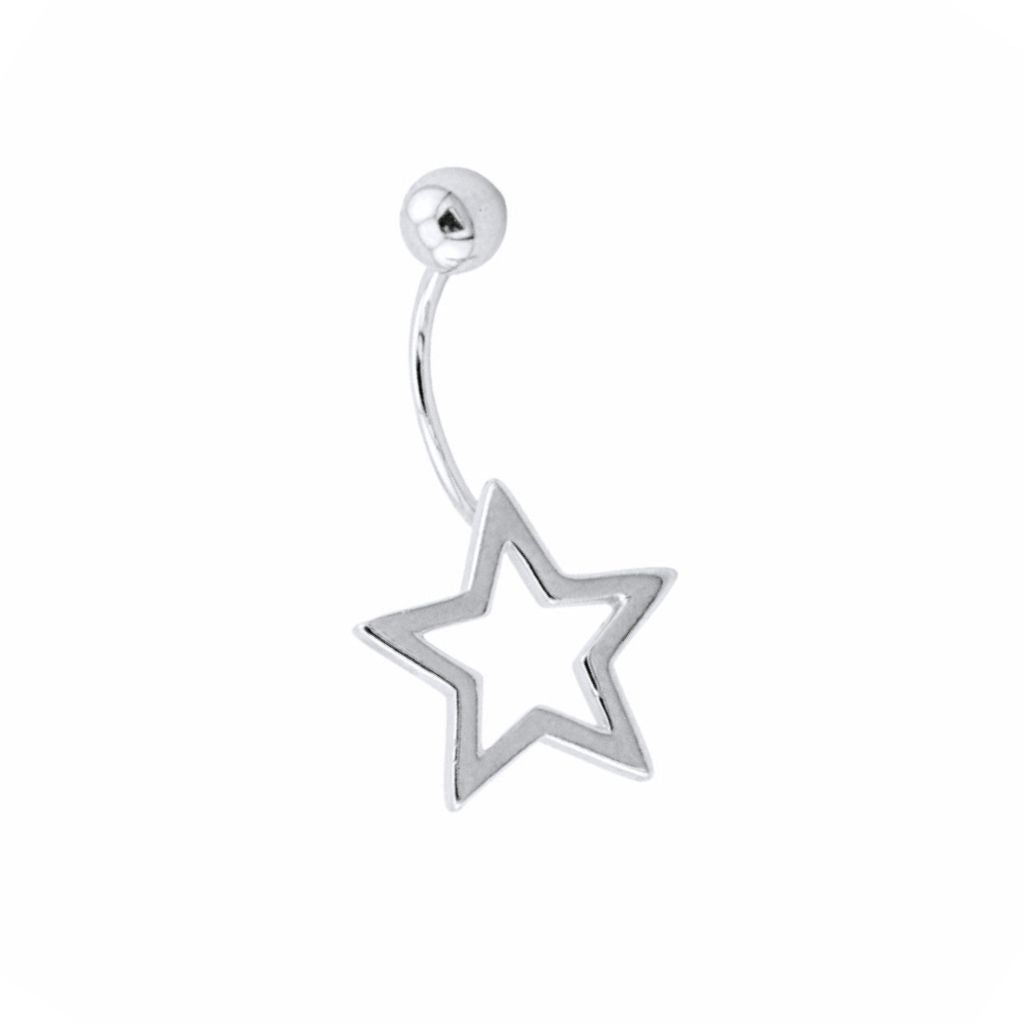 Cercel Piercing Argint Shooting Star