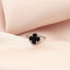 Inel Argint Floare Onix