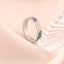 Inel Argint Eternity Multicolor 5 mm