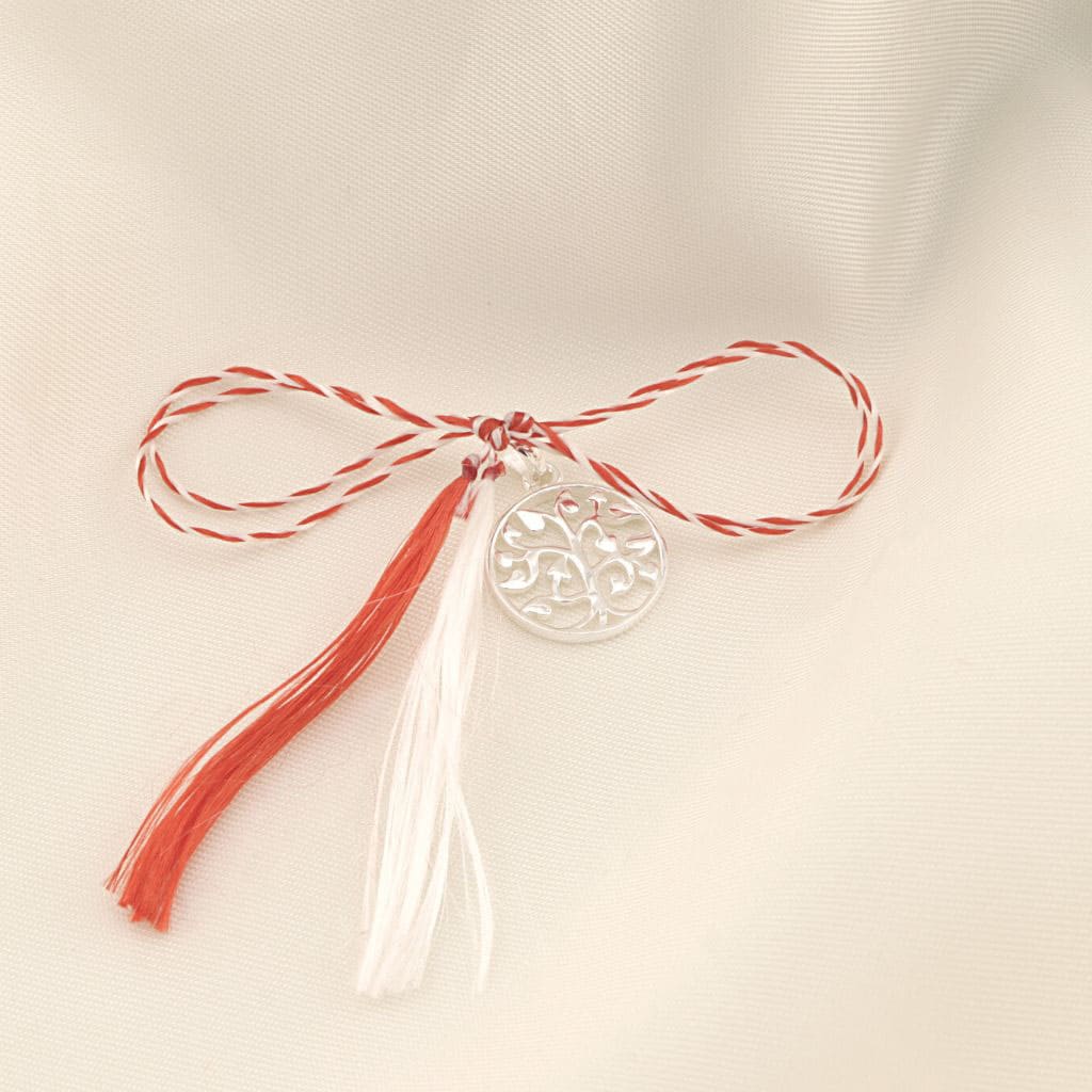 Martisor Pandantiv Argint Copacul Vietii Rotund