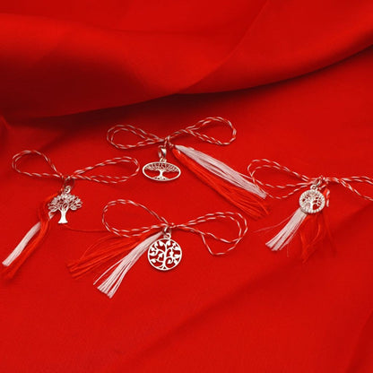 Martisor Pandantiv Argint Copacul Vietii Rotund