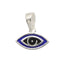 Pandantiv Argint Evil Eye Albastru