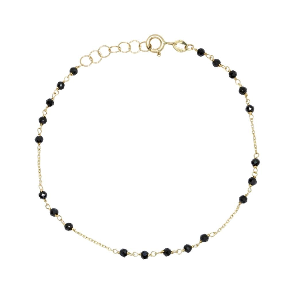 Bratara Aur 14k cu Pietre Onix