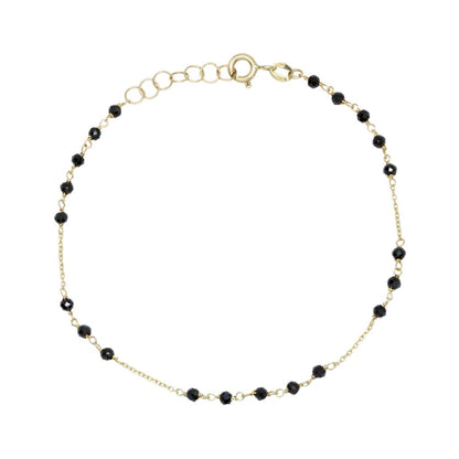 Bratara Aur 14k cu Pietre Onix