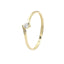 Inel Clasic Aur 14k cu Piatra Zirconia