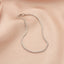 Bratara Tennis Aur Alb 14k cu Pietre Albe 1.5mm