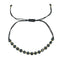 Bratara Aur 14k Snur cu Bile si Hematit Gri Cubic 4mm