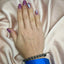 Bratara Aur 14k Snur Gri cu Bile Hematit 5mm