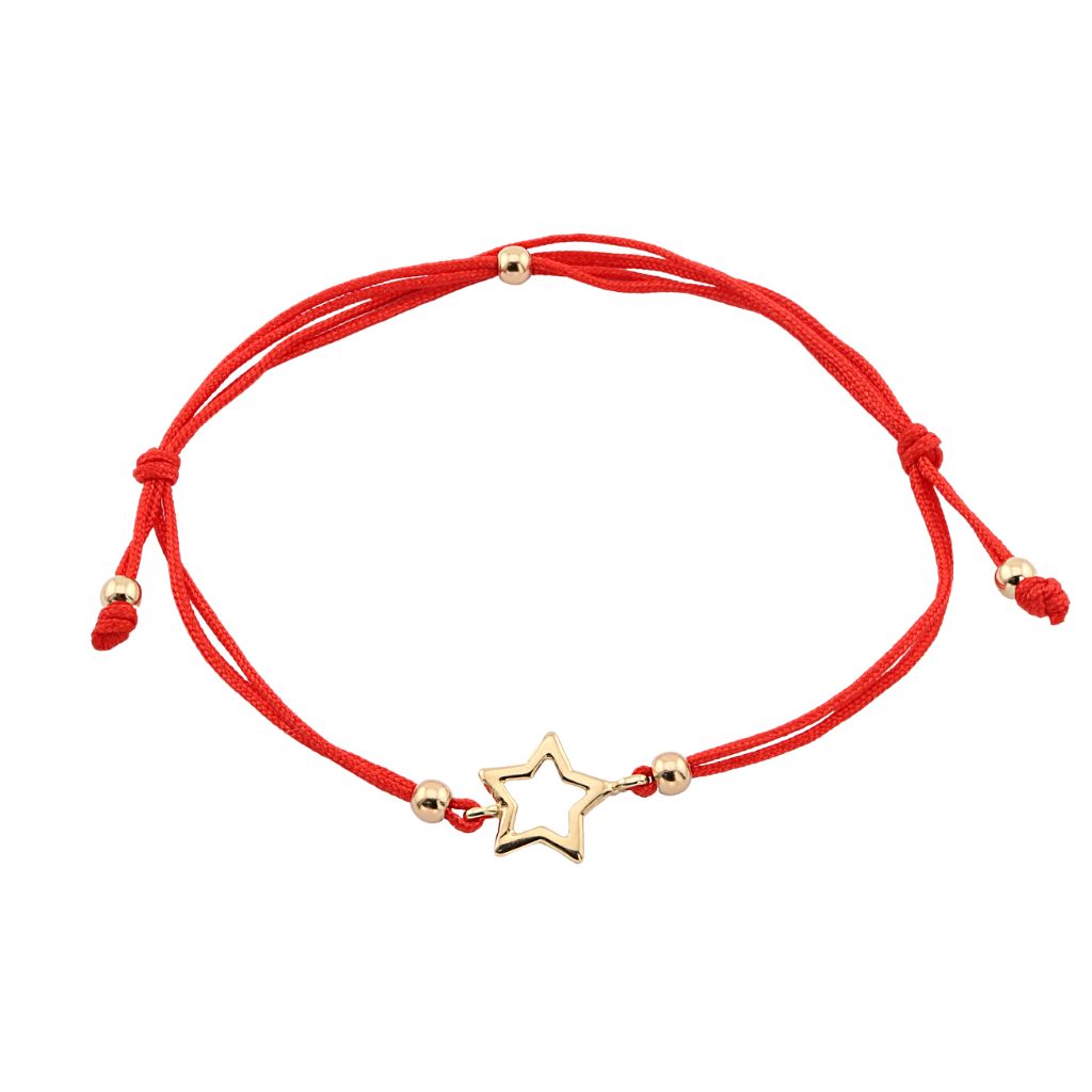 Bratara Aur 14k Snur Stea Decupata
