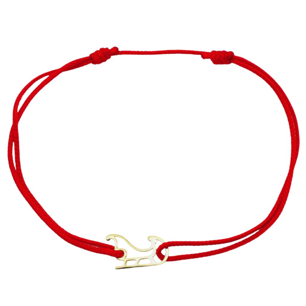Martisor Bratara Snur cu Saniuta Aur 14k