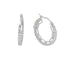 Cercei Argint Creole Tennis Chain cu Pietre Zirconia