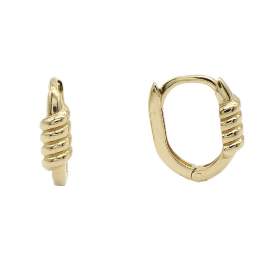 Cercei Veriga Aur 14k Spirala