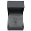 Inel Aur 14k Banut cu Pietre Negre 1cm