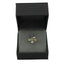 Inel Aur 14k Floare si Element Rotund cu Zirconia