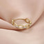 Inel Aur 14k Cuban cu Pietre Zirconia
