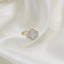 Inel Aur 14k Floare cu Email 1.3cm