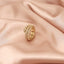 Inel Dublu Aur 14k Sarpe cu Pietre Zirconia