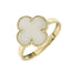 Inel Aur 14k Floare cu Email 1.5cm