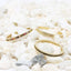 Inel Aur 14k cu Pietre Albe 1.5mm Eternity