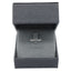 Inel Aur Alb 14k cu Pietre Negre 1.5 mm Eternity