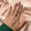 Inel Aur 14k cu Pietre Albe 3mm Eternity