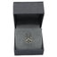 Inel Aur 14k Floare cu Onix Negru 1.3cm