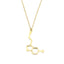 Lant Aur 14k Formula Chimica Serotonina - Fericire