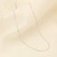 Lant Aur Alb 14k Clasic cu Zale 1mm