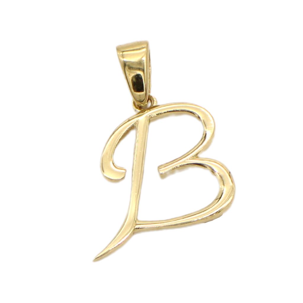 Pandantiv Aur 14k Litera B