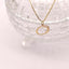 Pandantiv Aur 14k Litera O 1.8 cm