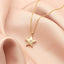 Pandantiv Aur 14k Stea cu Piatra Zirconia