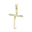 Pandantiv Aur 14k Twisted Cross