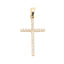 Pandantiv Reversibil Aur 14k Cruce